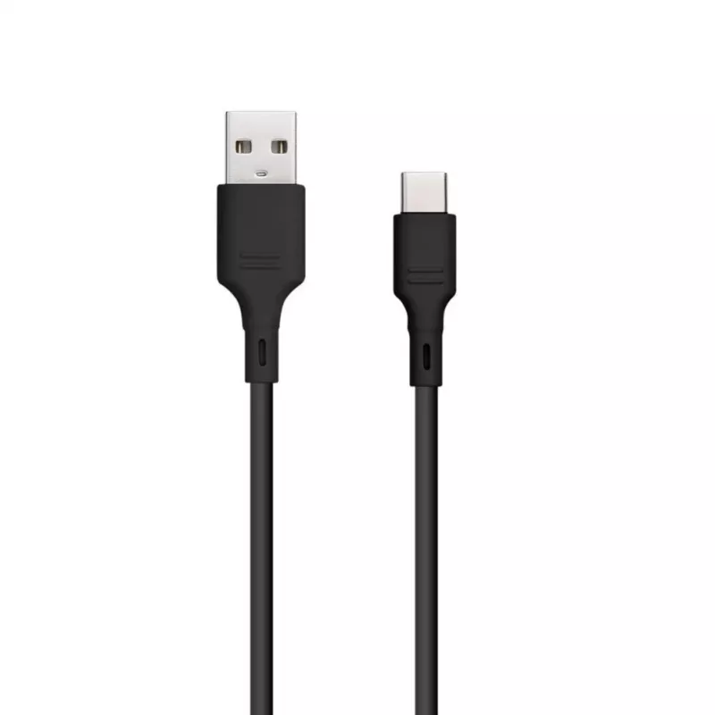 Blue Star USB-A į USB-C laidas 1m 3A Juodas DC-001AC3.0