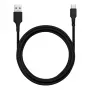 Blue Star USB-A į USB-C laidas 1m 3A Juodas DC-001AC3.0