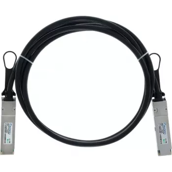 BLUELAN 400G QSFP112 tiesioginio prijungimo varinis kabelis, 1m, suderinamas su Supermicro CBL-NTWK-0912-QSFP-1 CBL-NTWK-0912-QSFP-1-BL