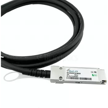 BLUELAN 40G-DACP-QSFP1M-BL suderinamas Extreme Networks 40G QSFP+ tiesioginio prijungimo varinis kabelis, 40GBASE-CR4, 1 m, pasyvus dvigyslis, PVC