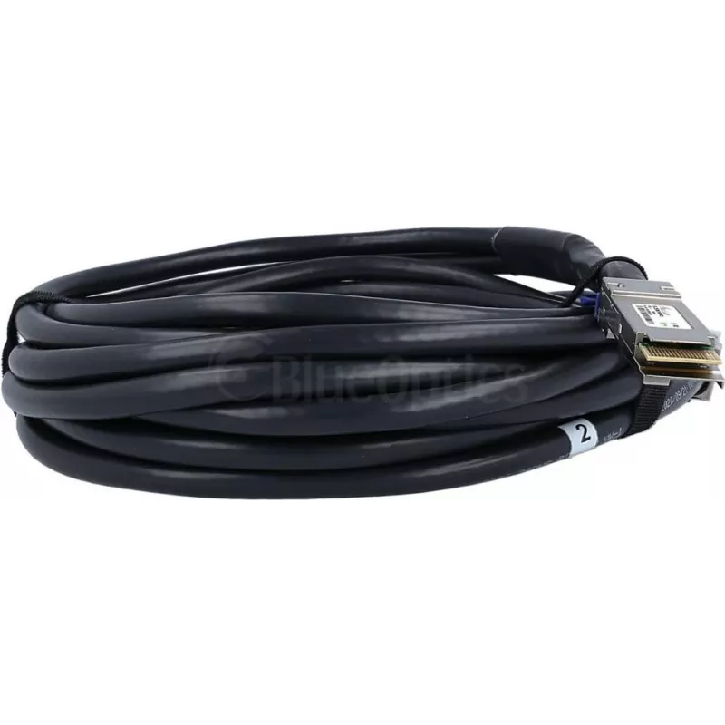BlueLAN suderinamas Juniper 720-128729 pasyvus 400GBASE-CR8 QSFP-DD į 2x200GBASE-CR4 QSFP56 tiesioginio prijungimo atšakos kabelis, 2m, AWG26