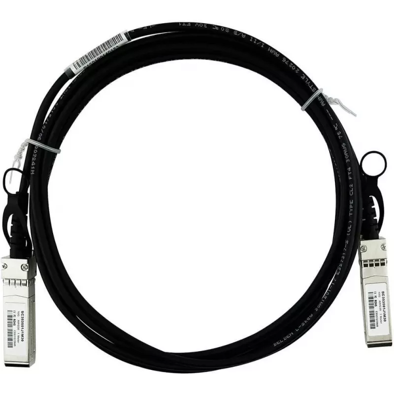 BlueLAN Compatible Molex 747521058 10GBASE-CR Passive SFP+ to SFP+ Direct Attach Cable, 0.5m, AWG30