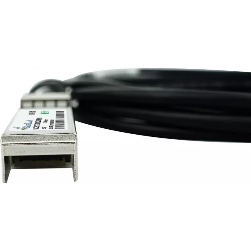 BLUELAN HPE Aruba R0M46A suderinamas 50G SFP56 tiesioginio prijungimo kabelis, 0,5 m, pasyvus dvigubos ašies varinis