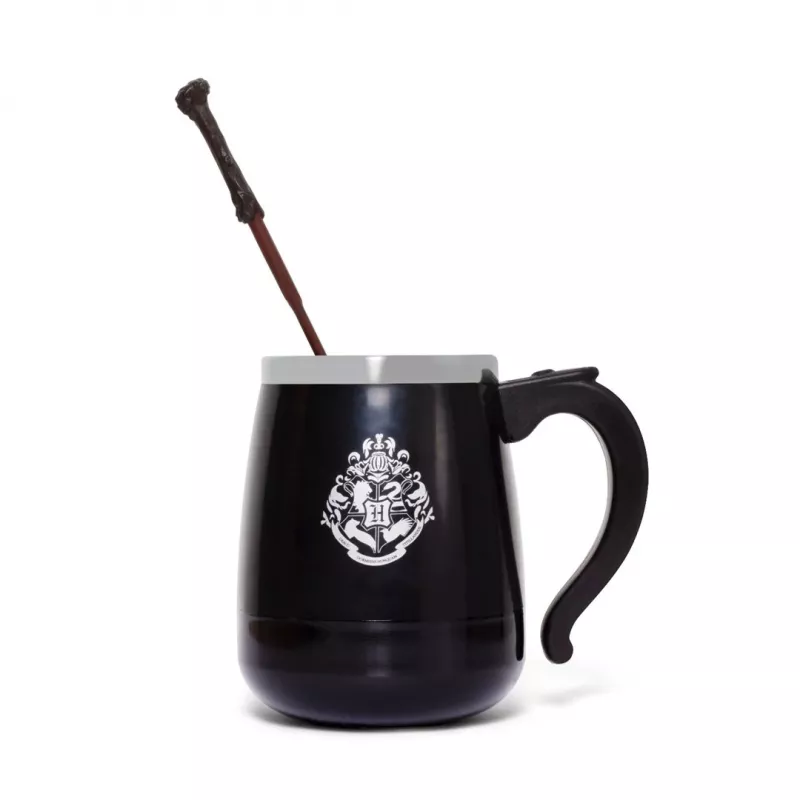 BlueSkyStudios Harry Potter savaiminio maišymo puodelis 350 ml juodas