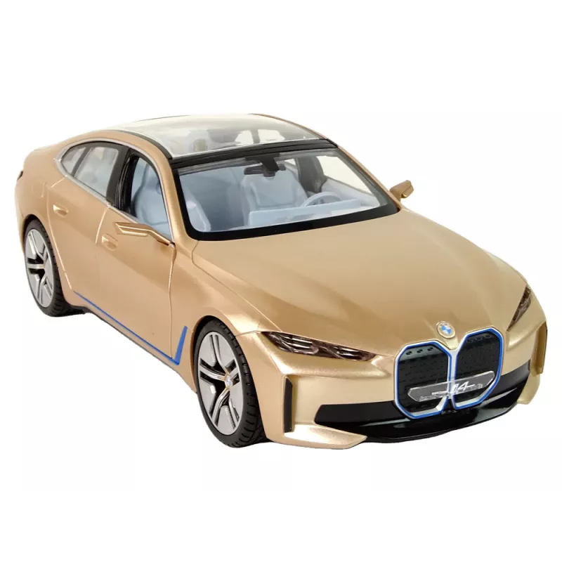 BMW I4 nuotolinio valdymo automobilis RC Rastar Gold 1:14