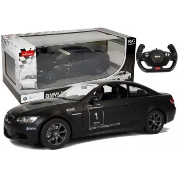 BMW M3 nuotoliniu valdymu sportinis automobilis RC Rastar juodas 1:14