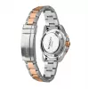 BOBROFF BF0007 Unisex Quartz Analog Watch 41mm Stainless Steel Case Black Dial Leather Strap