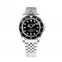 BOBROFF MAN BF0001-BFSTJ Analoginis kvarcinis laikrodis 44mm juodas ciferblatas, natūralios odos dirželis