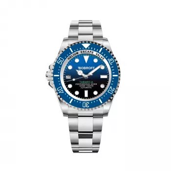 BOBROFF MAN BF0003iba Analoginis kvarcinis laikrodis 42mm Nerūdijantis plienas Oda Ruda
