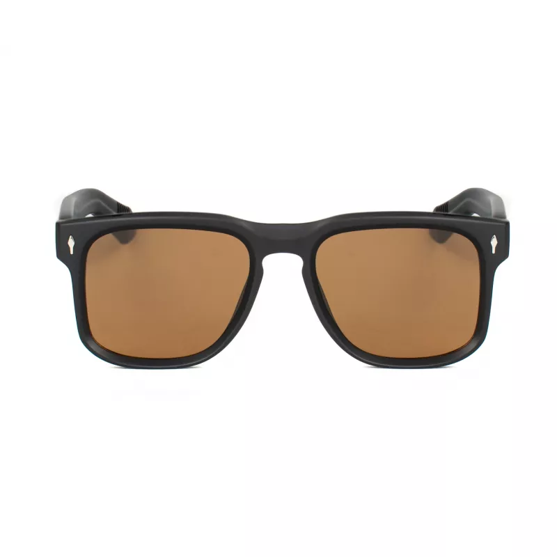 BOBROFF vyriški kvadratiniai akiniai nuo saulės BFG0016-C2 52mm juodi