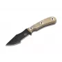 Boker Plus Micro Tracker 2.0 fiksuoto ašmenų peilis, 154CM Stonewash Drop Point, Micarta rankena, Kydex makštis
