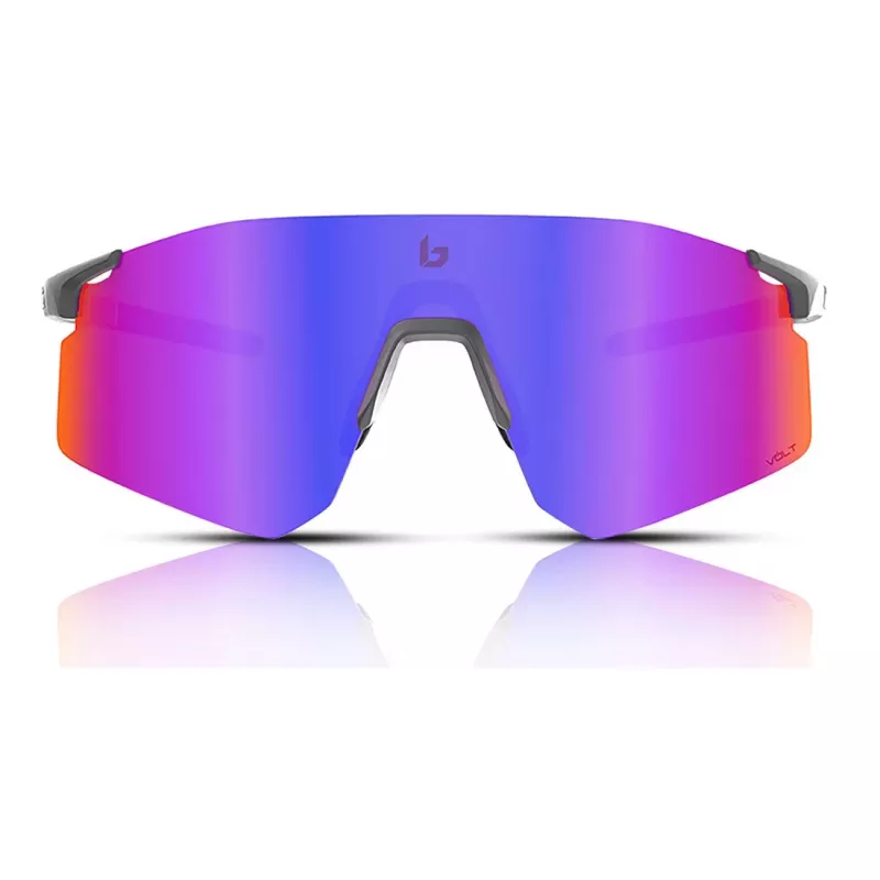 Bolle Bolt 2.0 akiniai nuo saulės unisex BS057001-S matinė juoda TNS pilki lęšiai 64-17-130