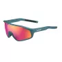 Bolle BS010009 Unisex Sportiniai Akiniai nuo Saulės - Juodas Nylon Rėmas, Pilki Polikarbonato Lęšiai, UV400 Apsauga