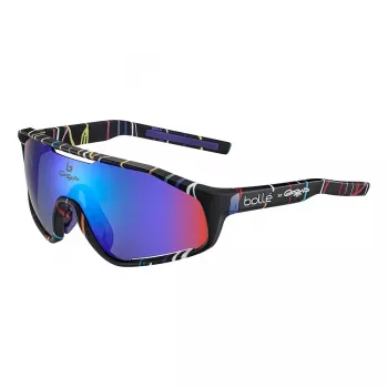 Bolle BS010011 Unisex akiniai su skydiniu lęšiu 136mm polikarbonato rėmas iš nailono UV400