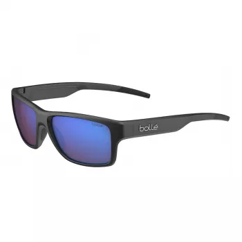 Bolle BS043006 Unisex fotochrominiai poliarizuoti akiniai nuo saulės - matinio juodo rėmelio, Phantom Brown Red lęšiai