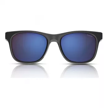 Bolle BS051006-S Phantom akiniai - Unisex sportiniai apgaubiantys, fotochrominiai poliarizuoti NXT lęšiai, matinis juodas rėmelis