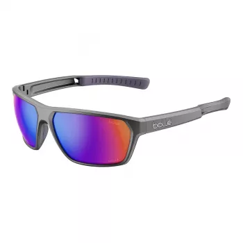 Bolle Unisex akiniai nuo saulės BS045001-S juodas rėmelis pilki poliarizuoti lęšiai 63/15/130 mm
