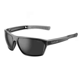 Bolle Unisex akiniai nuo saulės BS045005-S matinė juoda pilki lęšiai 63/15/130 mm
