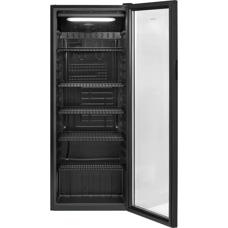 Bomann KSG 7292 Šaldytuvas su stiklinėmis durelėmis 143 cm Baltas