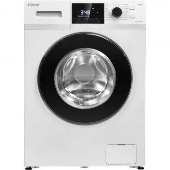 BOMANN WA 7111 priekinio pakrovimo skalbyklė, 7 kg, 1400 aps./min., balta