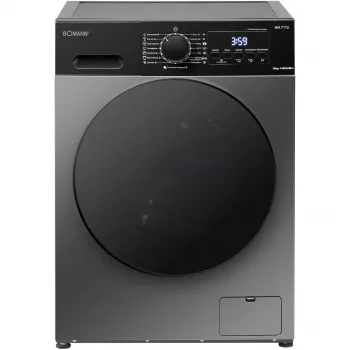 BOMANN WA 7112 Titan širdelės formos vaflinė, 800 W, titano/juodos spalvos