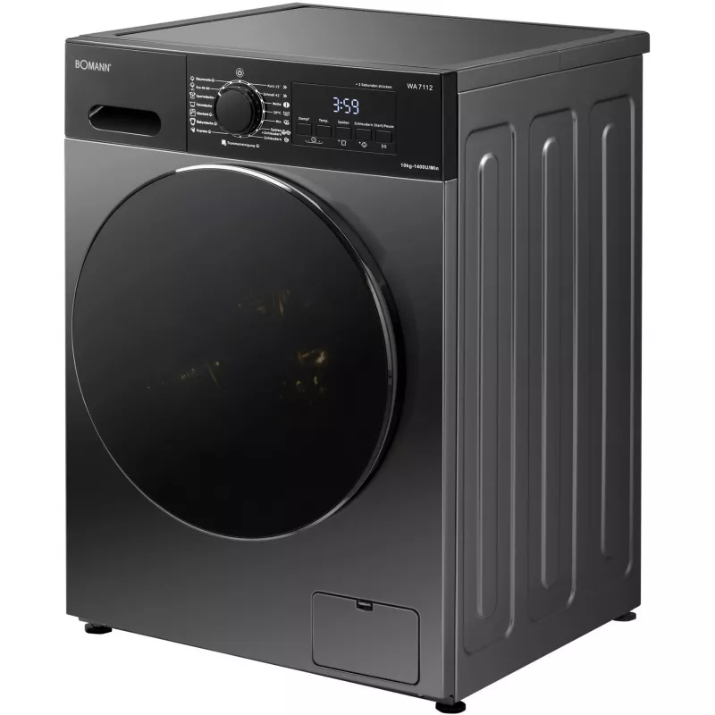 BOMANN WA 7112 Titan širdelės formos vaflinė, 800 W, titano/juodos spalvos