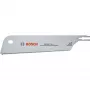 Bosch 1600A02ZB8 atsarginis pjūklo geležtė japoniškam traukiamajam pjūklui Kataba/Dozuki 270 mm, 14 TPI, trigubai šlifuoti dantys, didelio anglies plieno
