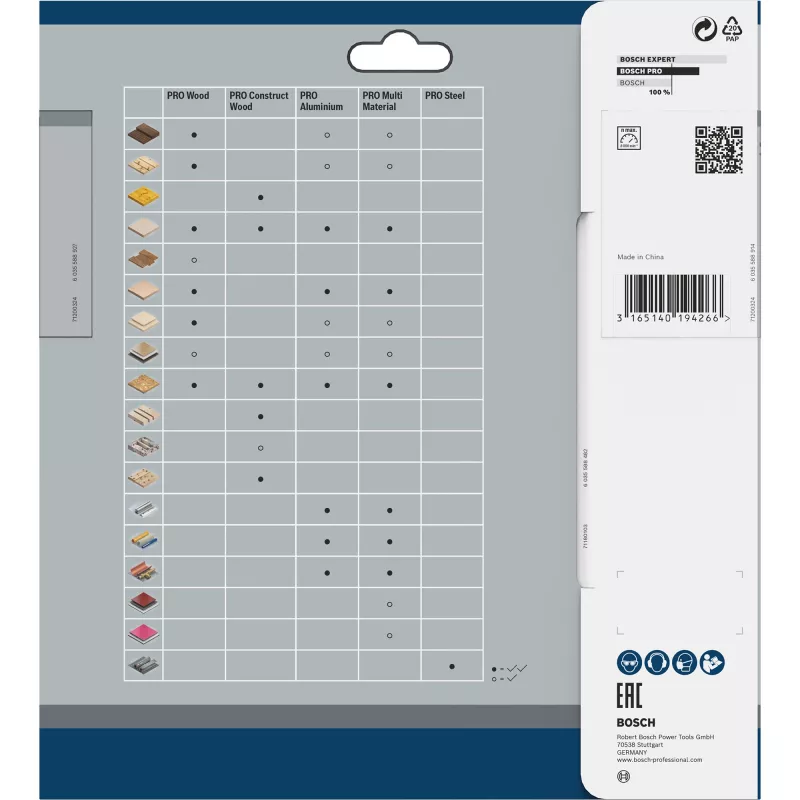 Bosch 2608640633 Expert medienai diskinis pjūklas 305 mm 60 dantų