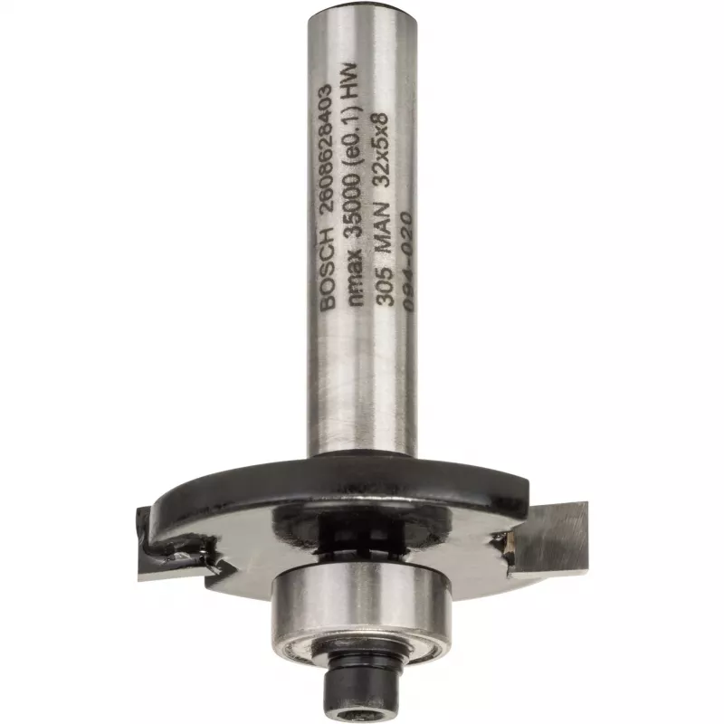Bosch Accessories 2608628403 karbido griovelio freza, 32 mm pjovimo skersmuo, 8 mm kotas, 51 mm ilgis