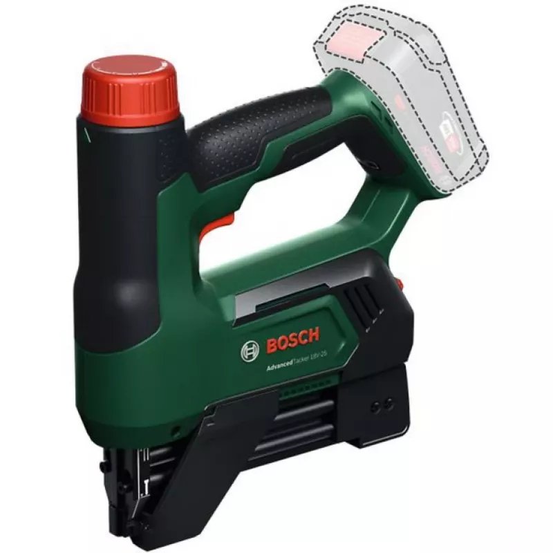 Bosch AdvancedTacker 18V-25 Belaidis segiklis/vinys (be įkroviklio ir akumuliatoriaus) Žalia/Juoda