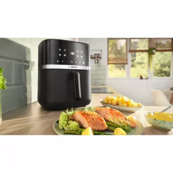 BOSCH Air Fryer MAF462B0 Series 4 (Juoda, 2050 W, Krepšelis 6.1 L)