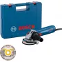 Bosch kampinis šlifuoklis GWS 12-125 Professional + deimantinis pjovimo diskas mėlynas 1,200 W (06013A6102)
