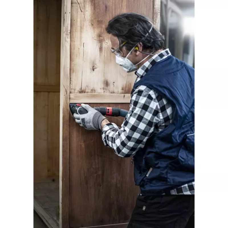 Bosch EXPERT C470 trikampis šlifavimo lapelis 93x93mm, grūdėtumas 40, 50 vnt. paketas delta šlifuokliams 2608900926