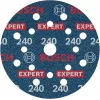 Bosch Expert M480 tinklinis šlifavimo diskas 150 mm P120, 50 vnt. paketas, Hook & Loop, daugiaangis, ekscentriniams šlifuokliams 2608902449