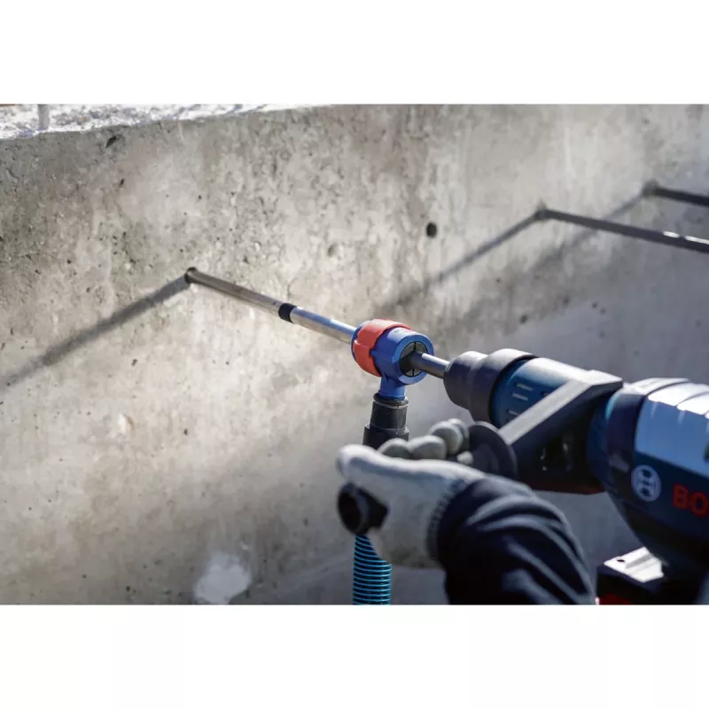 Bosch EXPERT SDS Clean plus-8X Plaktuko grąžtų rinkinys, Ø 12 mm, Darbinis ilgis 200 mm, Dulkių ištraukimo grąžtas su ištraukimo jungtimi