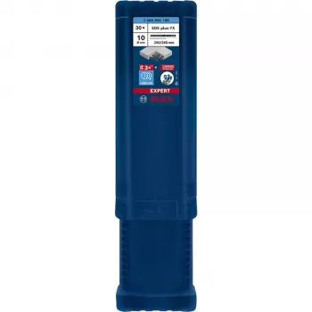 Bosch EXPERT SDS plus-7X grąžtų gręžtuvui rinkinys 10 mm, 30 vienetų, 265 mm ilgio 2608900188