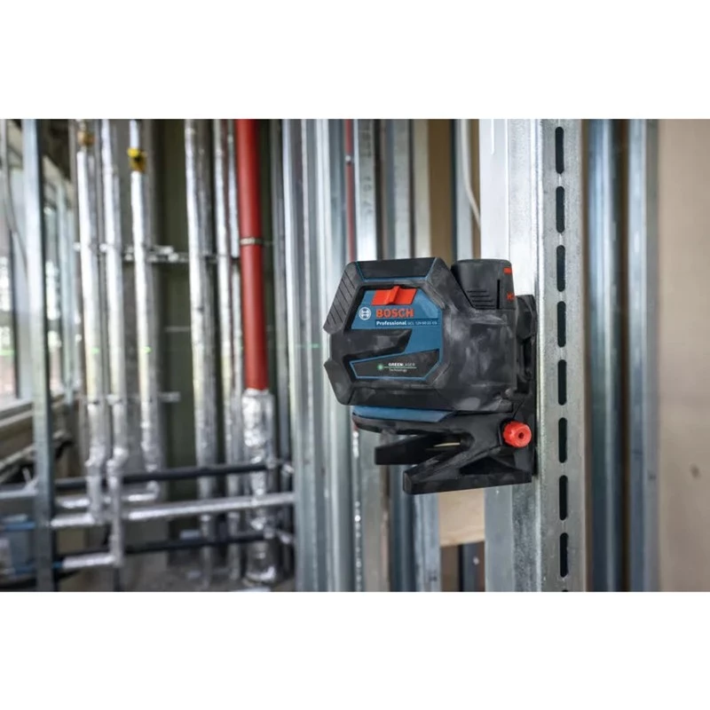 Bosch GCL 12V-50-22 CG Professional kombinuotasis lazerinis rinkinys su RM 20 laikikliu, BT 150 trikoju, 2,0Ah baterija, įkrovikliu ir L-BOXX 0601066S01