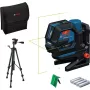 Bosch GCL 12V-50-22 CG Professional kombinuotasis lazerinis rinkinys su RM 20 laikikliu, BT 150 trikoju, 2,0Ah baterija, įkrovikliu ir L-BOXX 0601066S01