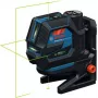 Bosch GCL 12V-50-22 CG Professional belaidis kombinacinis lazeris (mėlynas/juodas, žalios lazerio linijos ir svambalo taškai, su RM 20 besisukančiu laikikliu)