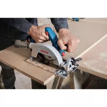 Bosch GKS 18V-57-2 Professional akumuliatorinis diskinis pjūklas Solo (diskas 165 mm, 18 V, bešepetėlinis, L-BOXX dėžėje)