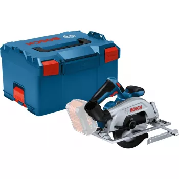 Bosch GKS 18V-57-2 Professional akumuliatorinis diskinis pjūklas Solo (diskas 165 mm, 18 V, bešepetėlinis, L-BOXX dėžėje)