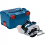 Bosch GKS 18V-57-2 Professional akumuliatorinis diskinis pjūklas Solo (diskas 165 mm, 18 V, bešepetėlinis, L-BOXX dėžėje)
