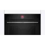 Bosch HBG7341B1 Series 8 Įmontuojama elektrinė orkaitė, 71L, pirolitinis savaiminis valymas, juoda, 60 cm