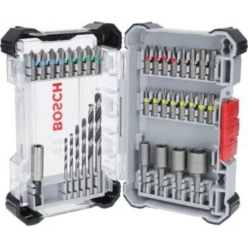 Bosch HSS Extra Hard 35 dalių metalo grąžtų rinkinys plastikinėje dėžutėje (2607017726)