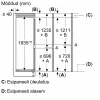 Bosch KBN96SDD0 French Door šaldytuvas su šaldikliu, NoFrost, 605 L, energijos klasė D, nerūdijantis plienas/sidabras