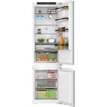 Bosch KIN96SFD0 pilnai integruotas šaldytuvas-šaldiklis su VitaFresh pro 0°C, NoFrost, 387L, energijos klasė D, 35 dB