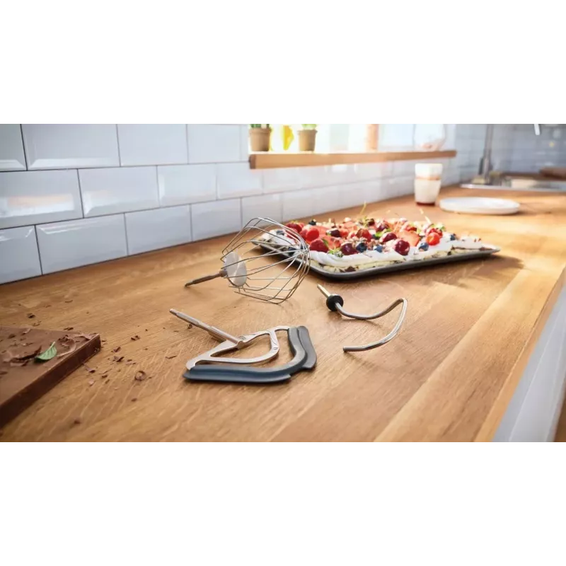 Bosch MUM58359 Virtuvinis kombainas Ruby Red/Silver 1000W 3.9L Nerūdijančio plieno dubuo