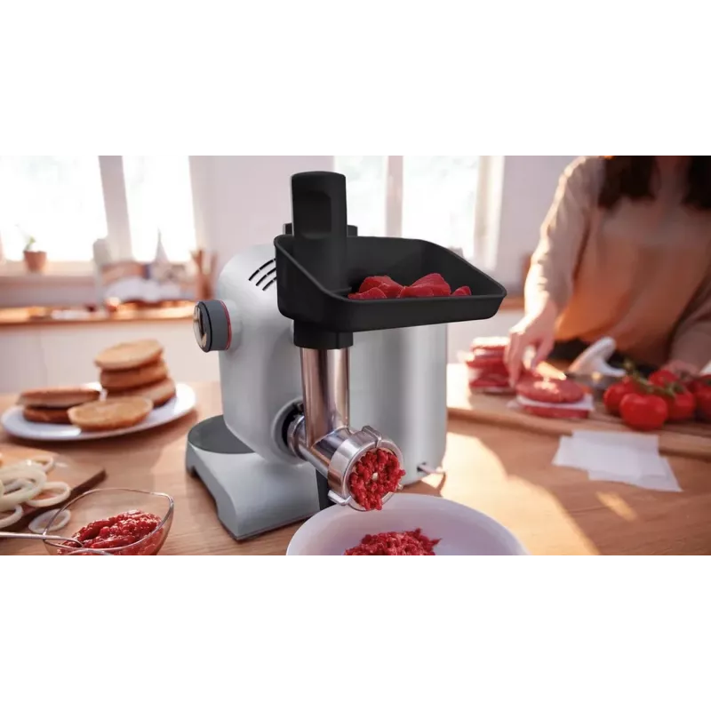 Bosch MUM58359 Virtuvinis kombainas Ruby Red/Silver 1000W 3.9L Nerūdijančio plieno dubuo