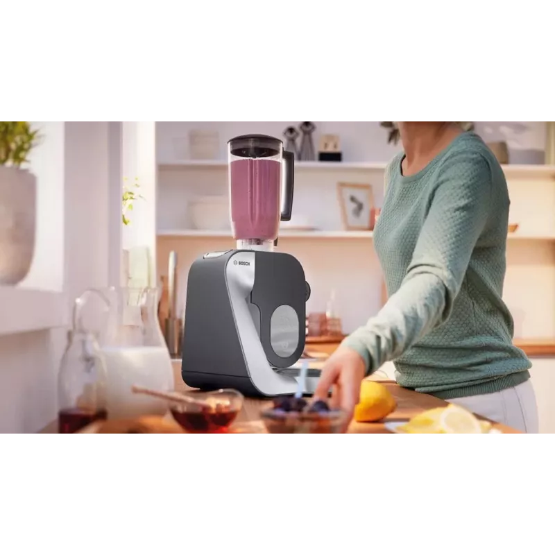 Bosch MUM58359 Virtuvinis kombainas Ruby Red/Silver 1000W 3.9L Nerūdijančio plieno dubuo