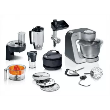Bosch MUM58359 Virtuvinis kombainas Ruby Red/Silver 1000W 3.9L Nerūdijančio plieno dubuo